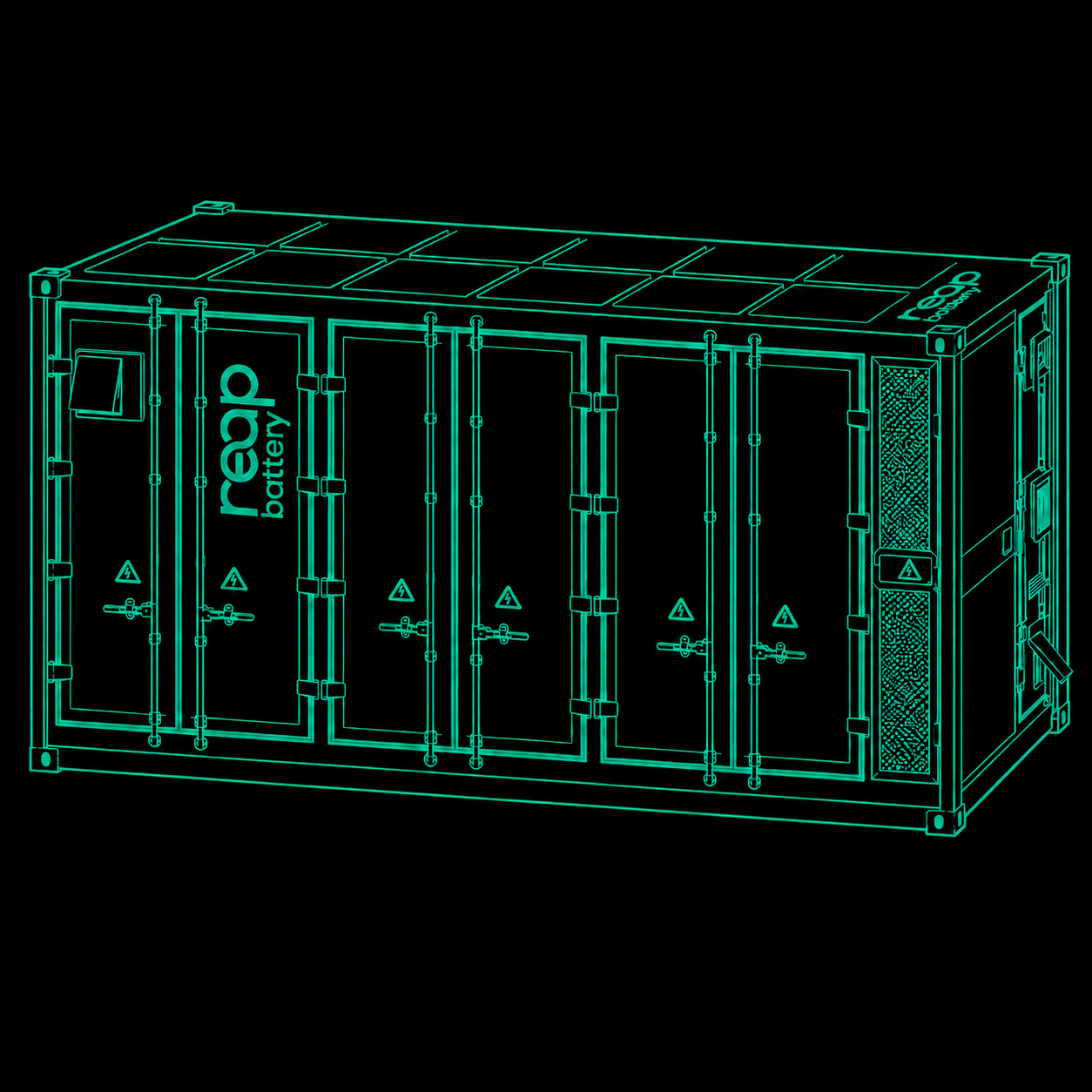 Containerized grid-scale energy storage system